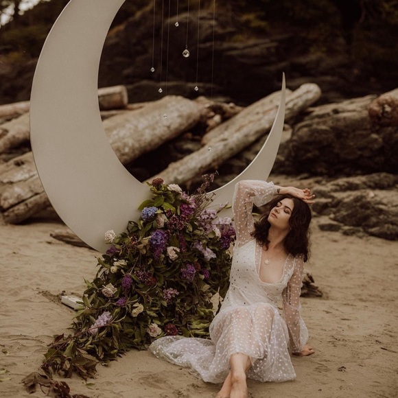 For Love & Lemons All That Glitters Maxi Dress - Picture 3 of 16